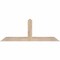 Ekena Millwork Portland Smooth Timber Gable Bracket, Douglas Fir, 48"W x 18"H x 1 1/2"D x 3 1/2"F, 9/12 Pitch GBW048X18X0204POR00SDF - alternate 1
